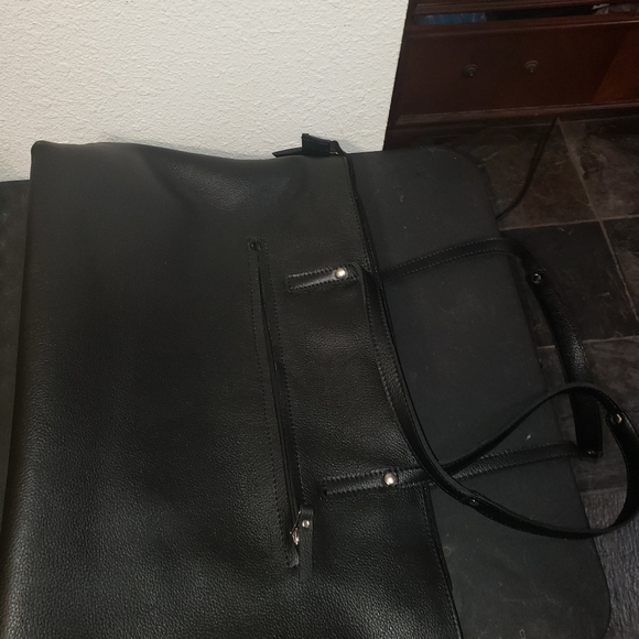 New Leather Work tote - Picture 7 of 7